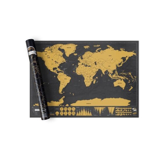 Scratch Map Deluxe - Reisekarte Deluxe