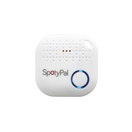 SpotyPal Bluetooth Tracker - Der Sachen Finder - weiss