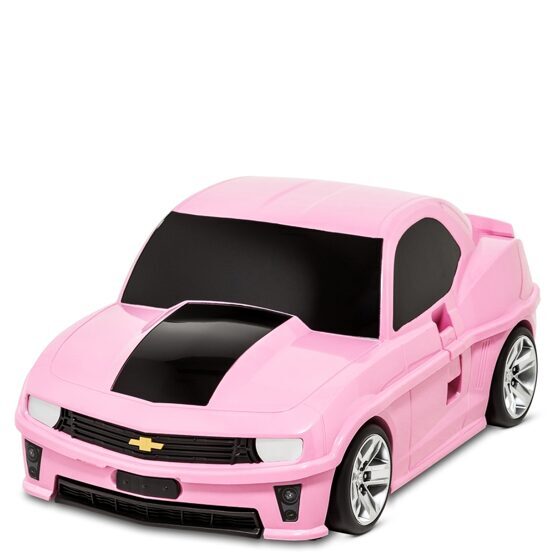 Kinderkoffer Chevrolet Camaro ZL1 in Pink
