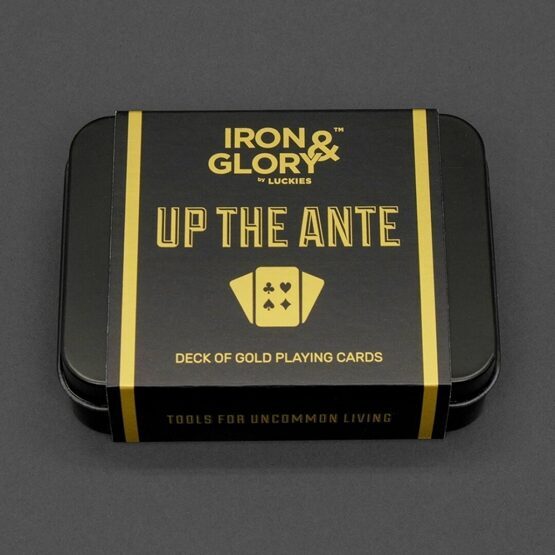 Up The Ante - Spielkarten gold