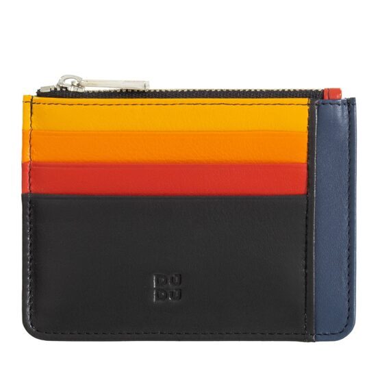 Tiago - Mehrfarbige Brieftasche RFID Schwarz