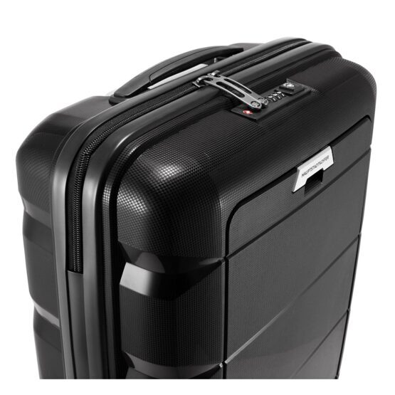 Britz - Handgepäck mit TSA und Laptopfach in Schwarz