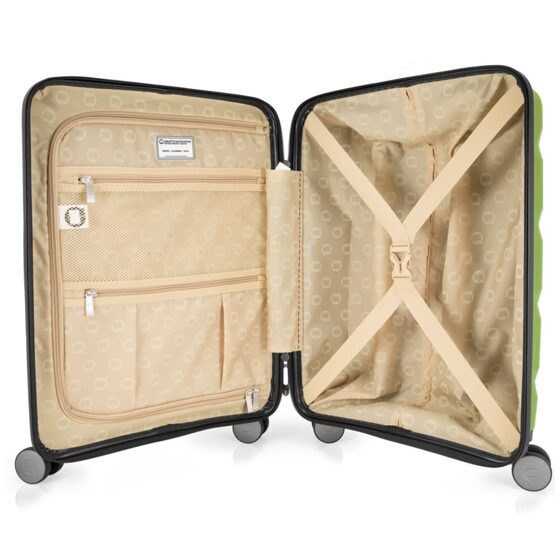 Britz - Handgepäck mit TSA und Laptopfach in Hellgrün