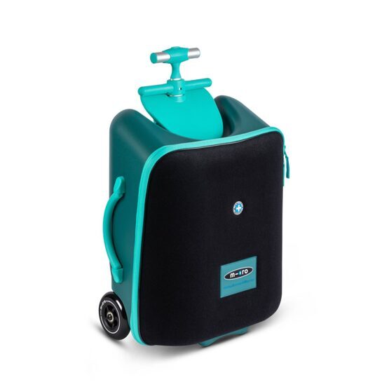 Micro Ride On Luggage Eazy, Forest Green