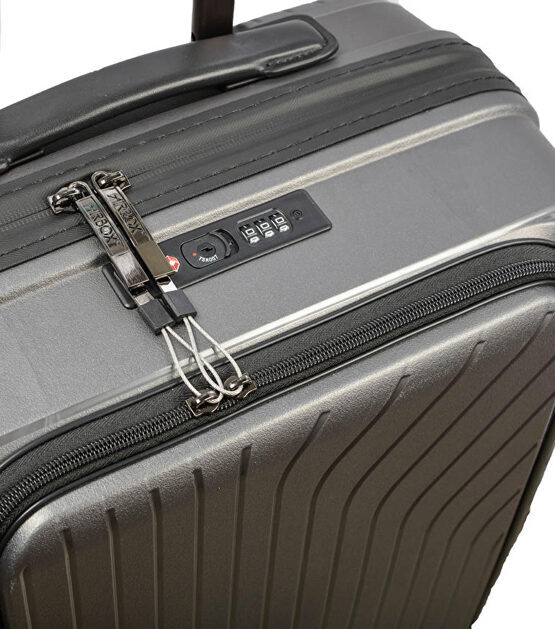Airbox AZ15 Handgepäck Koffer in Charcoal Metallic