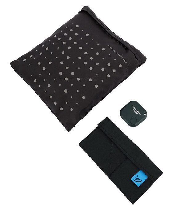 B2 Revamp - Fast-Check Laptoprucksack mit iPad®-Fach und Regenschutz Blau