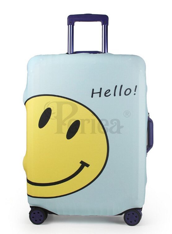 Kofferüberzug Smiley Face Gross (65-70 cm)
