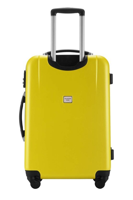 Wedding - Koffer Hartschale matt L mit TSA in Gelb