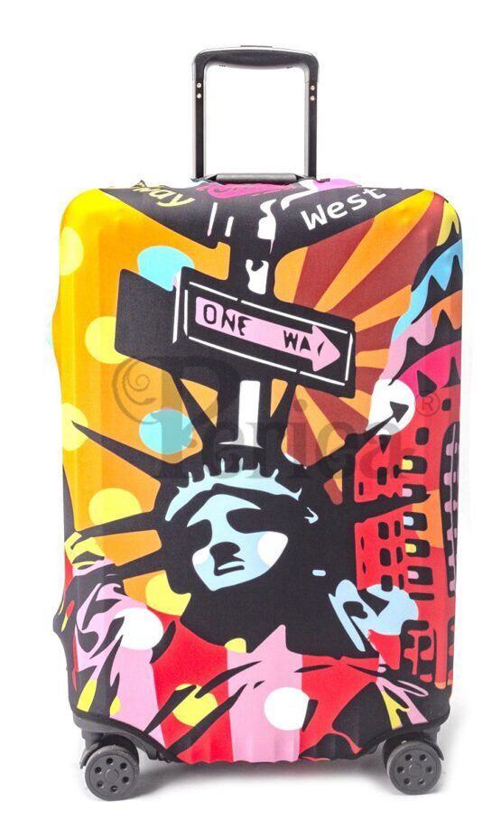 Kofferüberzug Pop Art Statue of Liberty Gross (65-70 cm)