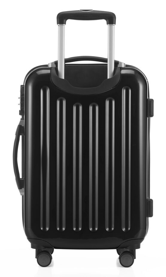 Alex - Handgepäck Hartschale glänzend mit TSA in Schwarz