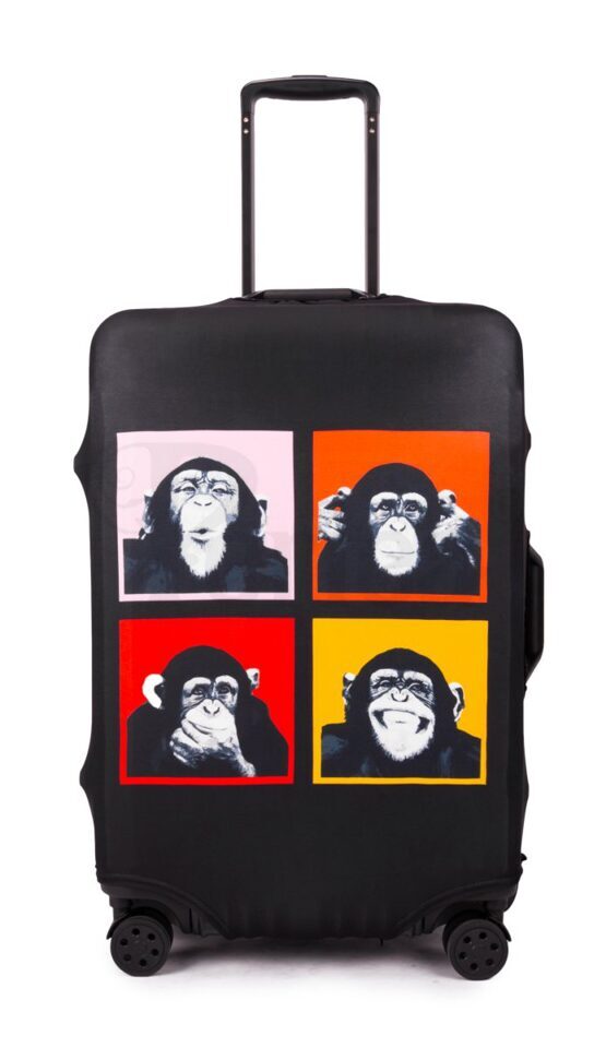 Kofferüberzug Monkey Gross (65-70 cm)