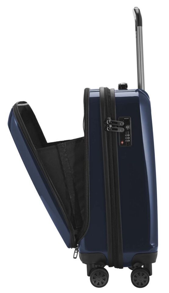 X-Berg - Handgepäck Hartschale mit TSA in Dunkelblau
