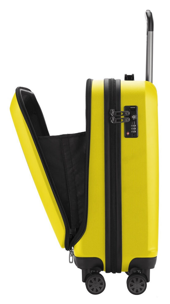 X-Berg - Handgepäck Hartschale mit TSA in Gelb matt