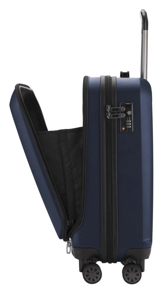 X-Berg - Handgepäck Hartschale matt mit TSA in Dunkelblau